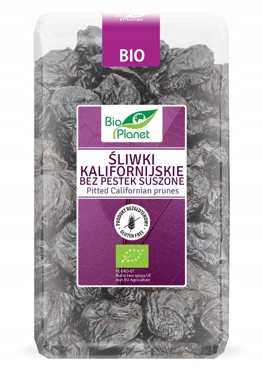 Kalifornské sušené švestky bezlepkové Bio 1 kg Bio Planet