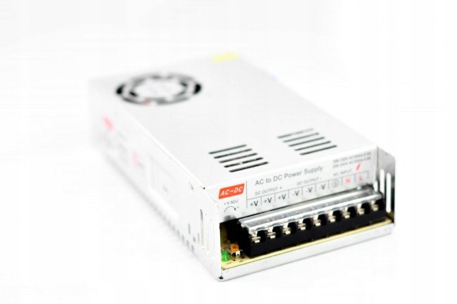 

Zasilacz modułowy 12V 30A 360W Wentylator Led
