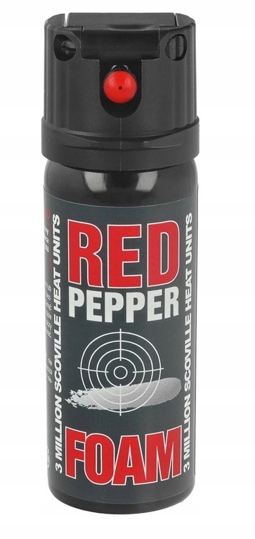 Gaz Pieprzowy Red Pepper Piana 3mlnSHU 15%OC 50 ml