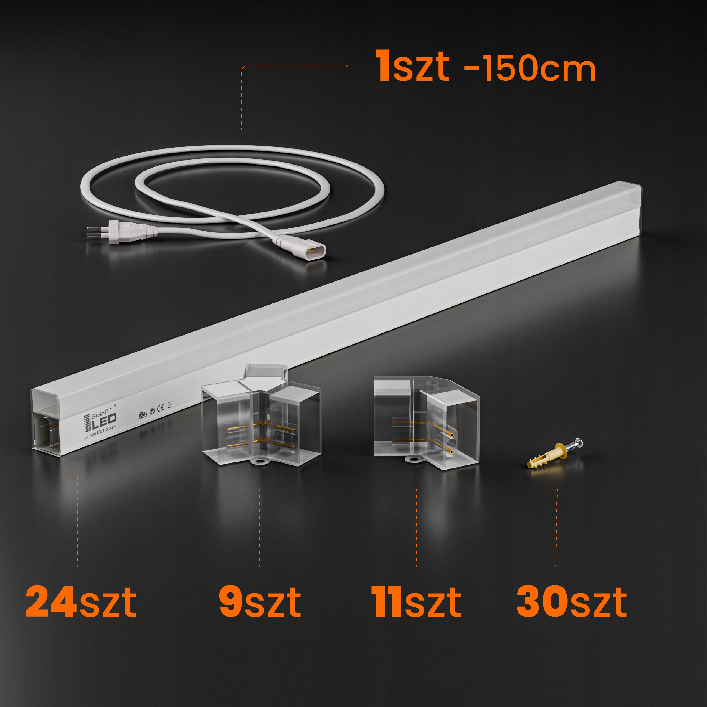LED sešstūra griestu paneļa apgaismojums garāžas darbnīcai 298 x 209 cm Kind plafond