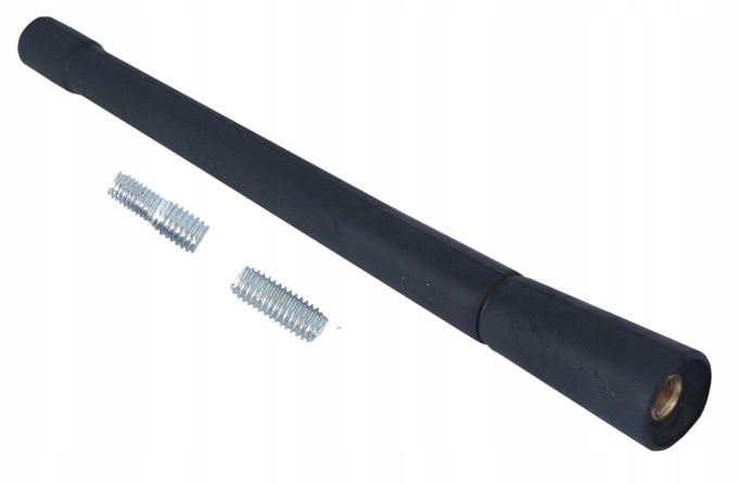 ANTENA SAMOCHODOWA 17CM MASZT BAT 2 ADAPTERY