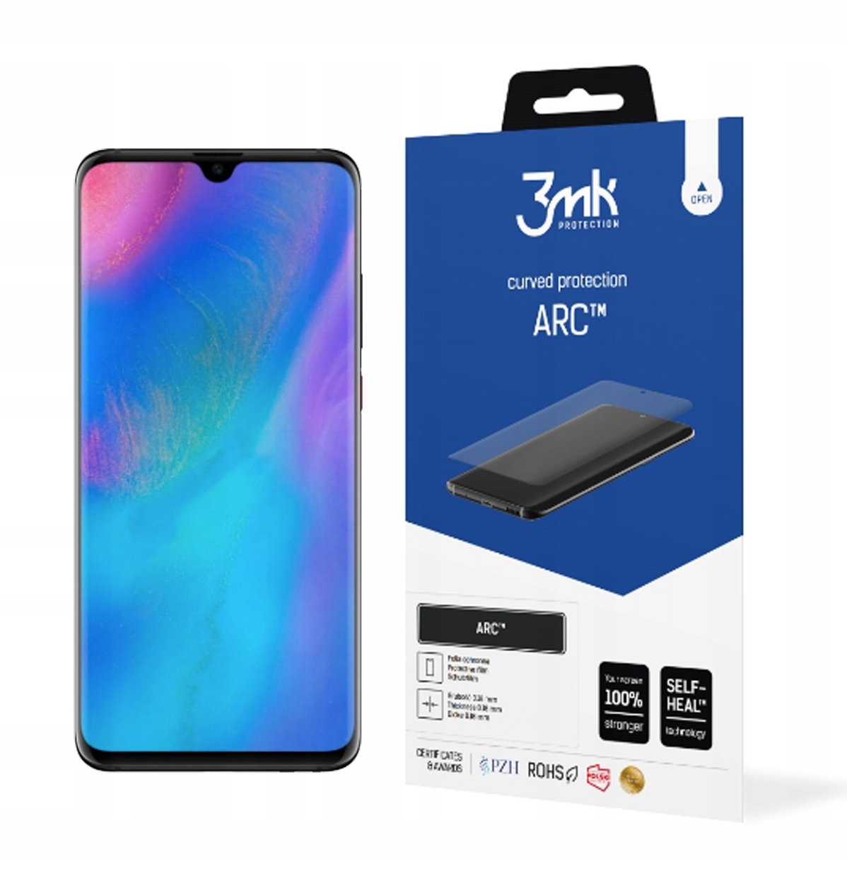 

3MK Folia Arc do Huawei P30 Pro Cały Ekran Se