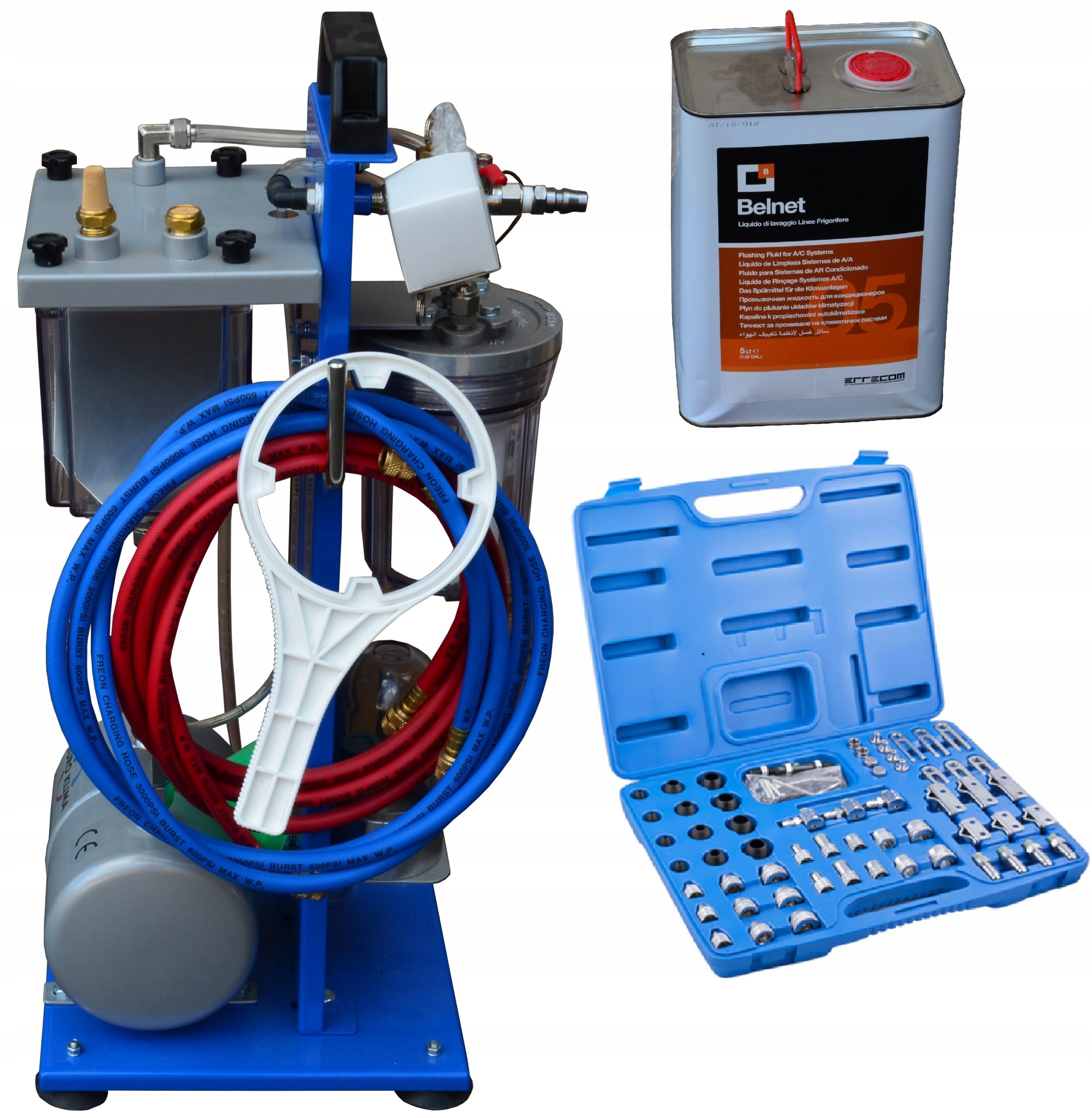 Zařízení Pro Oplachování Klimatizačního Systému, Adaptéry