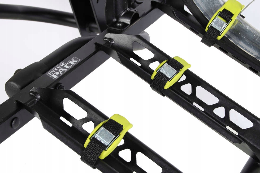BAGAŻNIK NA HAK ROWEROWY PLATFORMA NA 4 ROWERY INTER PACK QUATTRO 13PIN Szerokość produktu 94 cm