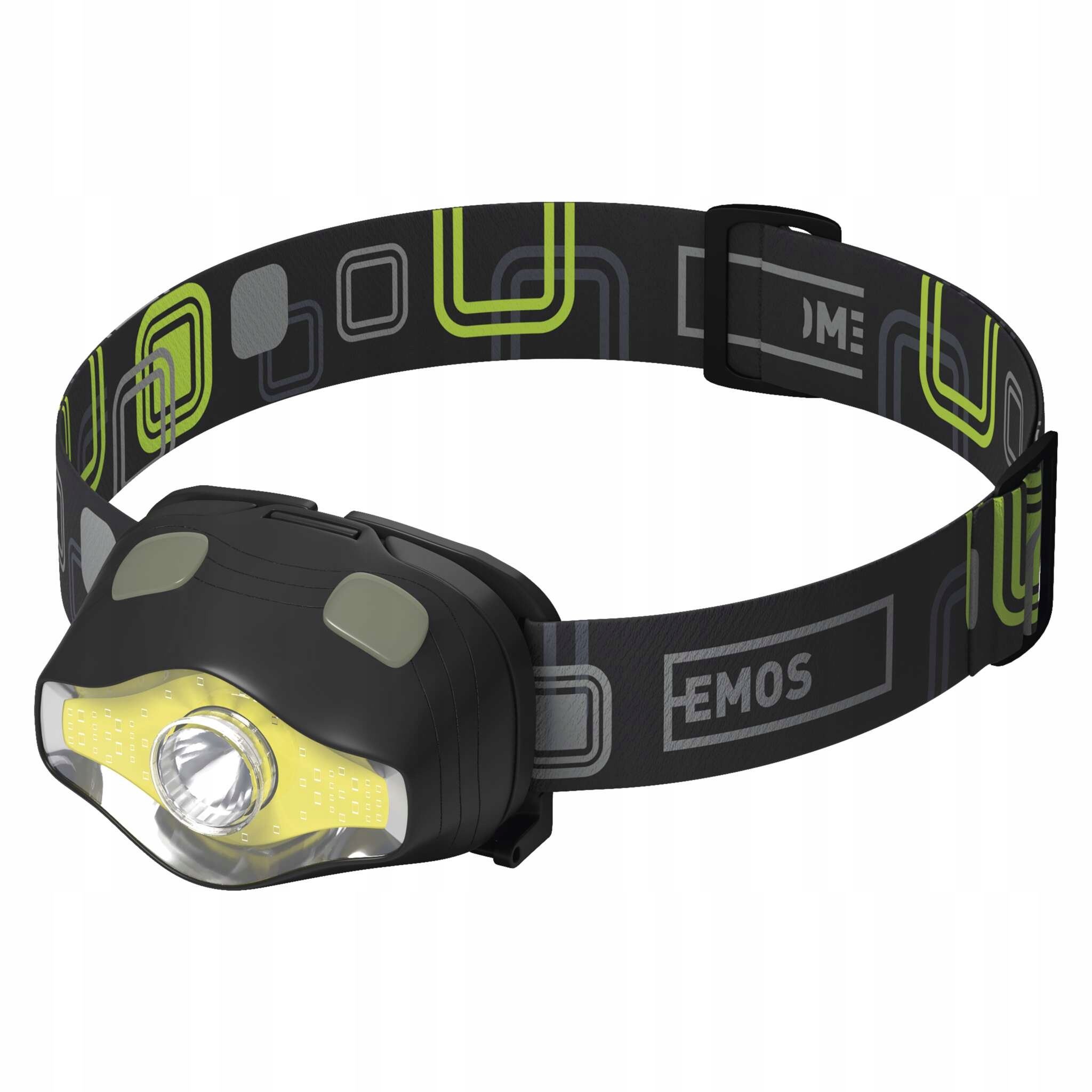 Emos Cob Led lampa czołowa Led, 220 lm, 100 m, 3x Aaa, P3536