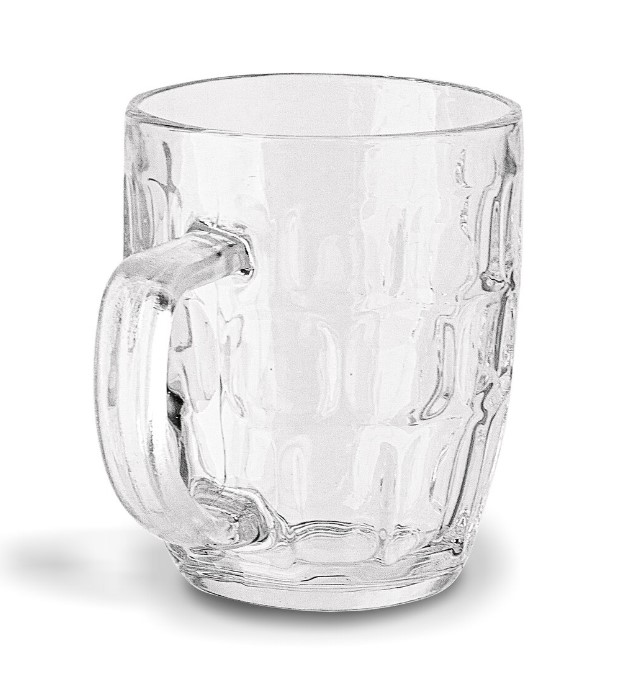 KUFLE SZKLANKI Z RĄCZKĄ DO PIWA BECZKA GRUBE SZKŁO 500 ML 6SZT Pojemność 500 ml