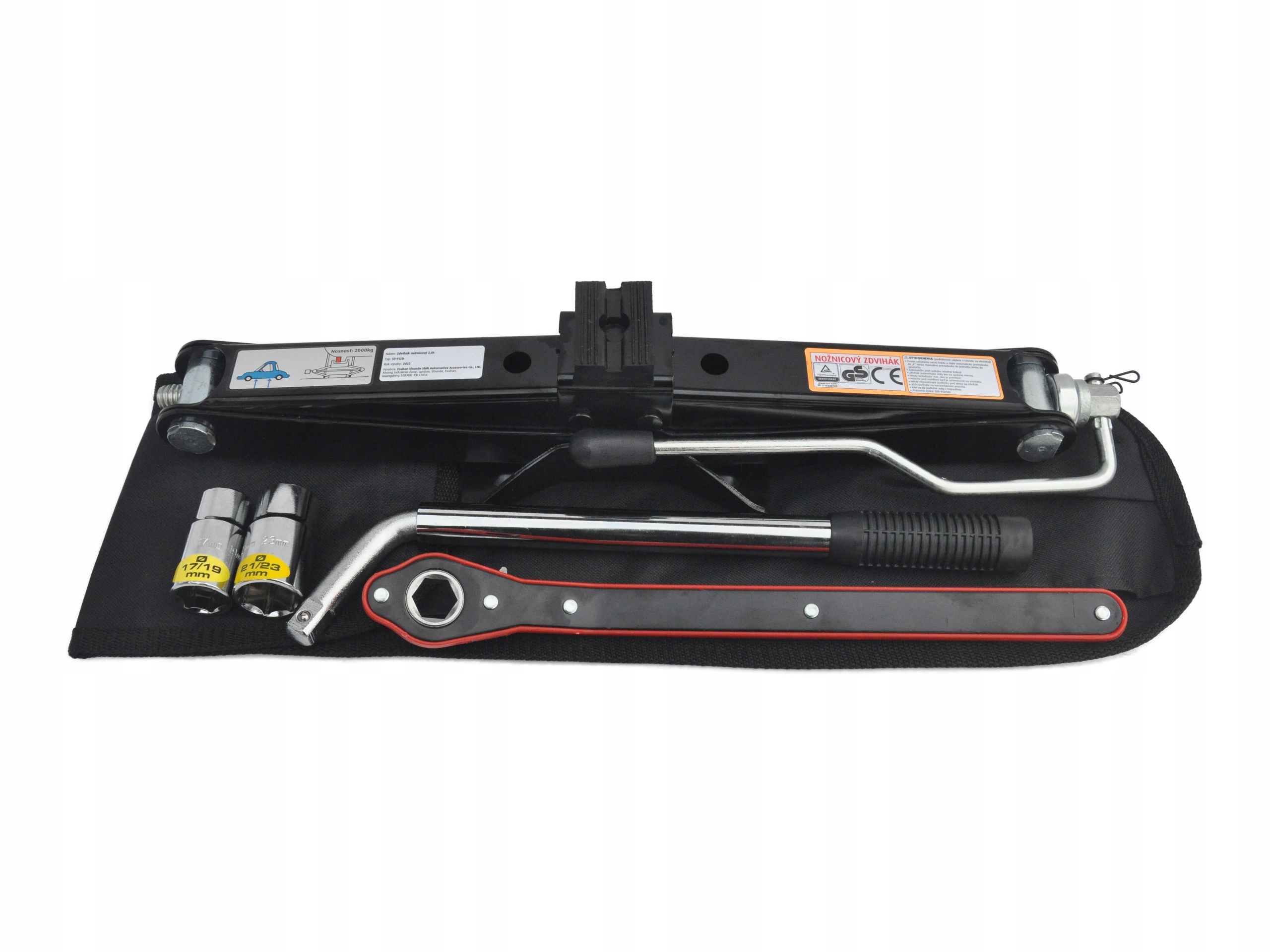 

Zestaw Lewarek Podnośnik Hyundai Tucson 2T.+ Klucz