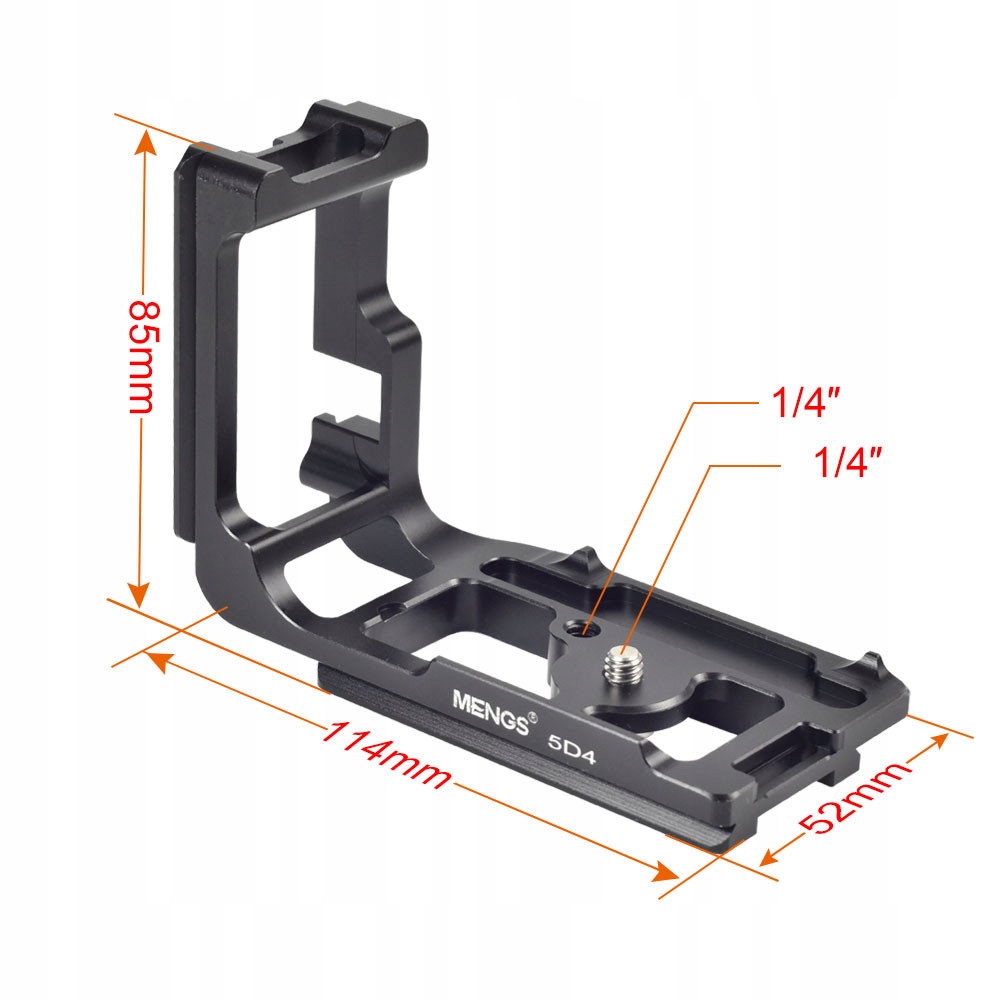 SZYBKOZŁĄCZKA 5D4 dla Canon 5D IV z aluminium Model 5D4