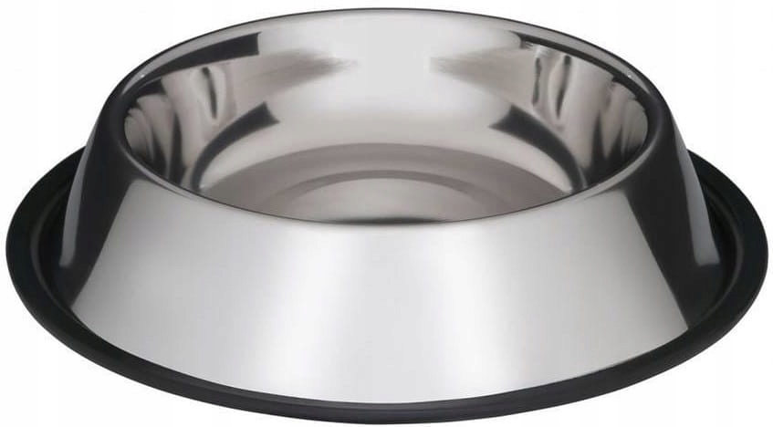 

Miska metalowa dla psa na gumie 0,7 l VM-2500