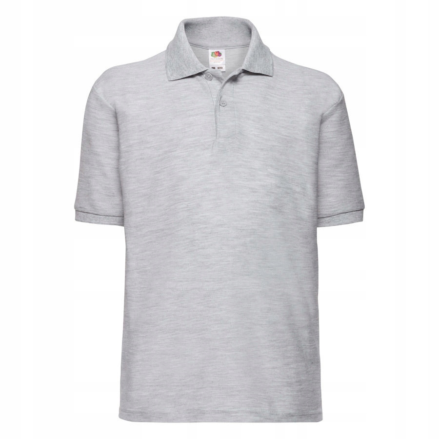 

Koszulka dziecięca Polo -fruit- jasnoszary 140
