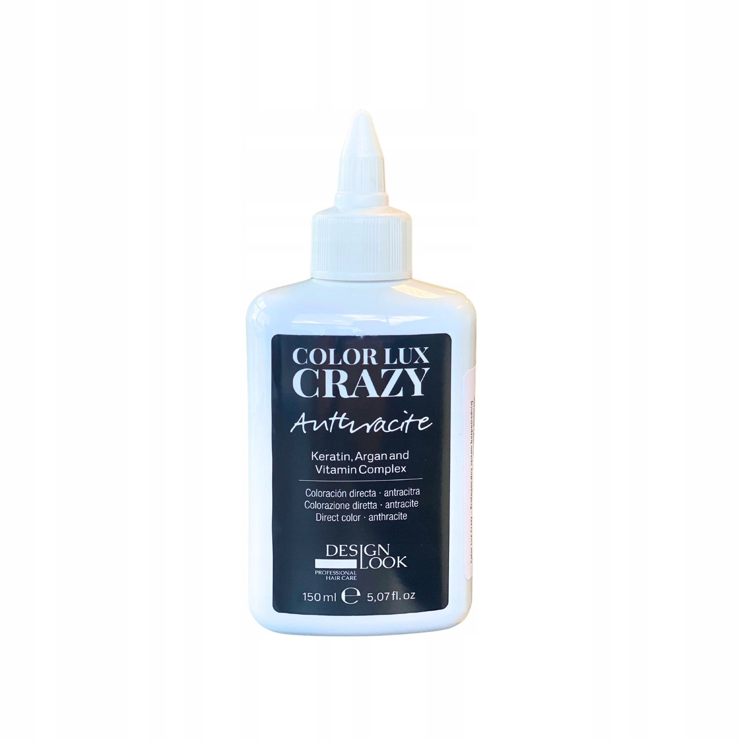 Gelové barvení Design Look Color Lux Crazy Anthracite 150 Ml