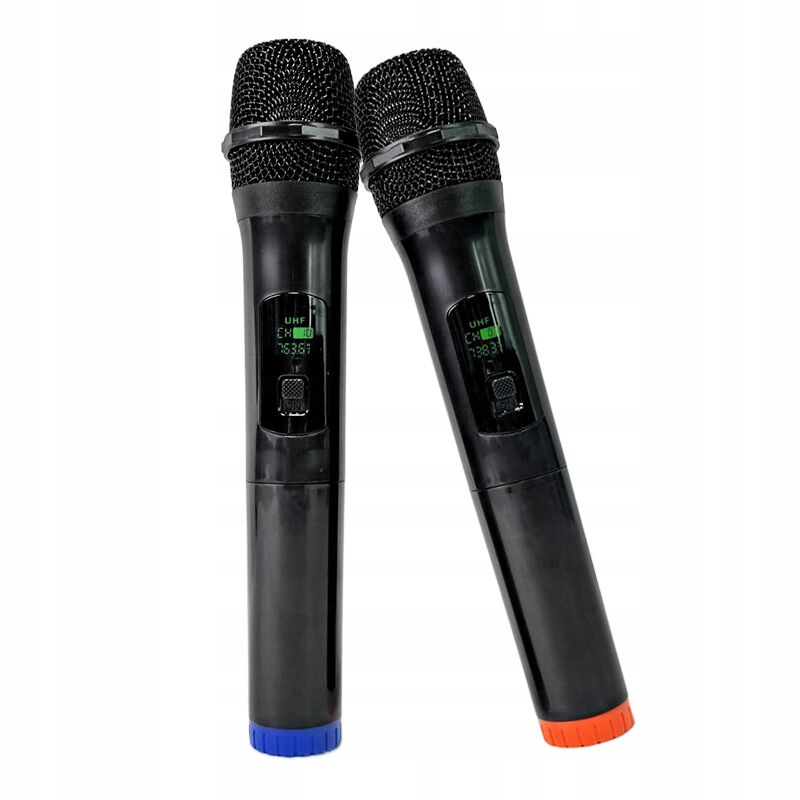 ZESTAW KARAOKE 2x MIKROFON BEZPRZEWODOWY + ODBIORNIK FAL UHF USB + JACK EAN (GTIN) 5908249820227