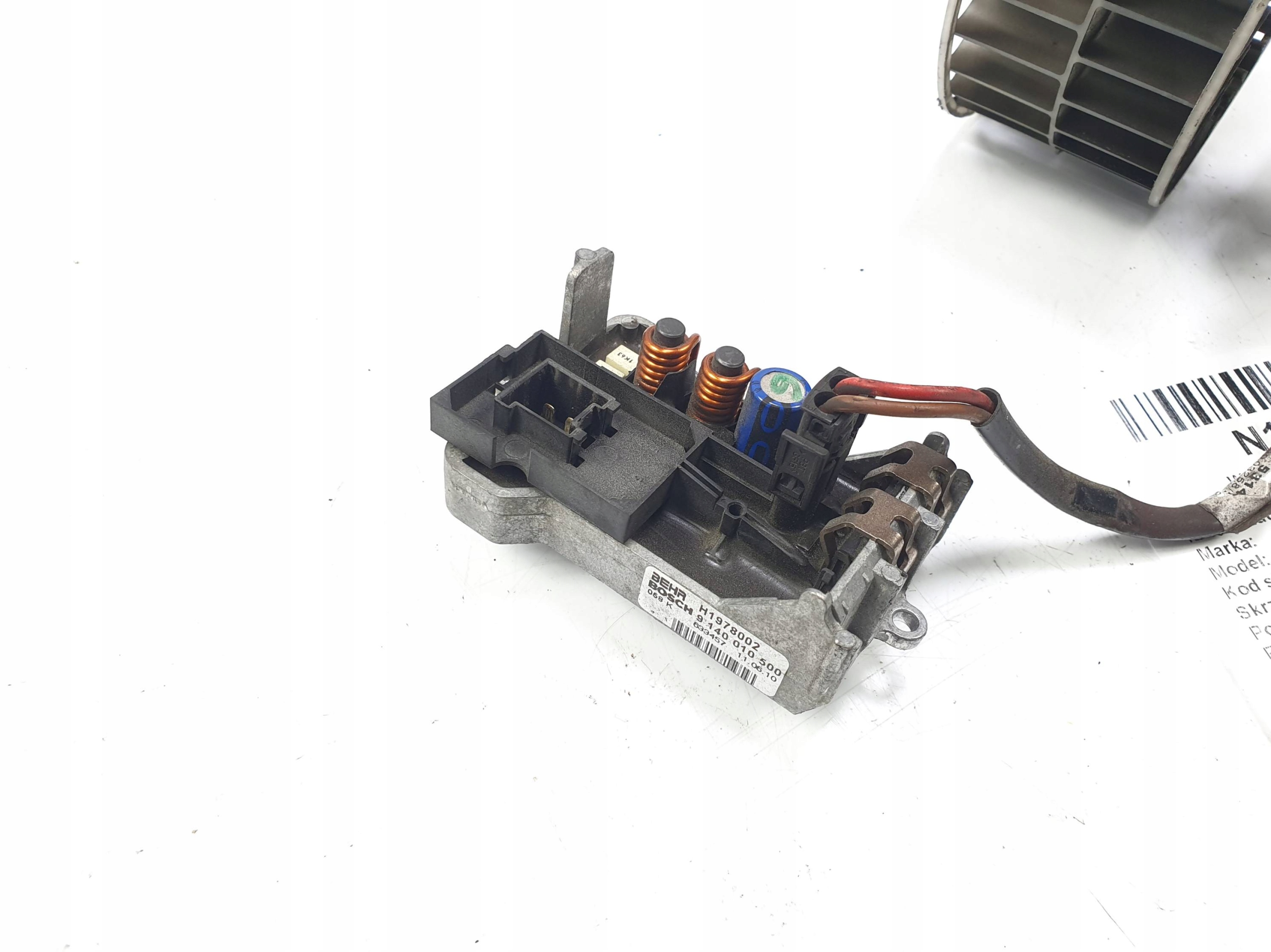ventilator kabinski 9140010500 MAN TGX 18.400