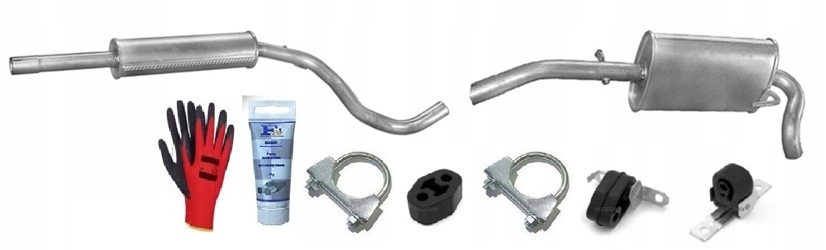 Vw Lupo 1.0 1.4 (1998-2005) Tlumič sada bonus