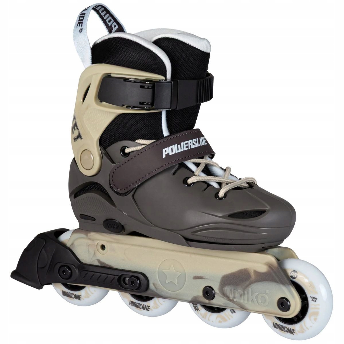 Powerslide Rolki dziecięce Powerslide Jet Brown, 35-38, 4x, 72