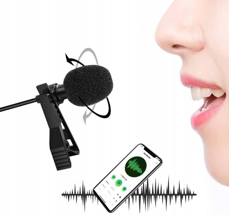 Mikrofon Pojemnościowy MINI do Smartfona Telefonu Kod producenta HSM mini.