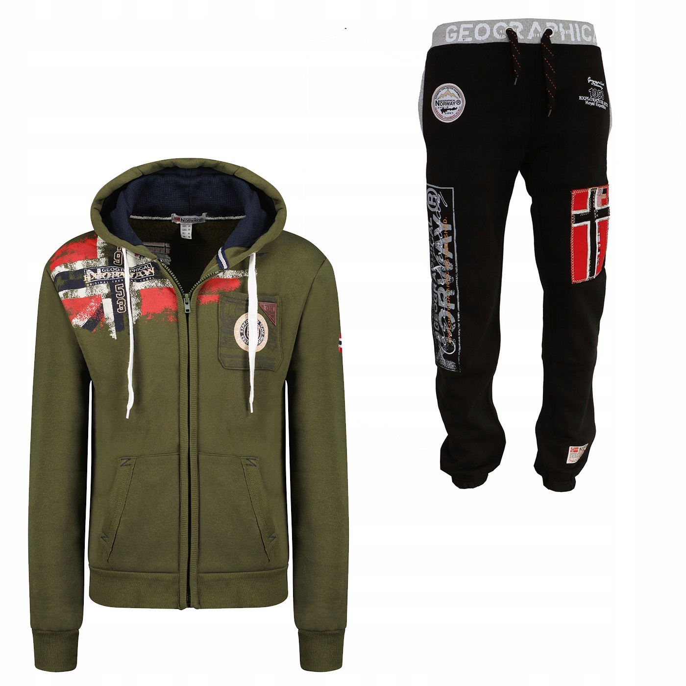 Geographical Norway souprava pánská Fespote Myer XL khaki