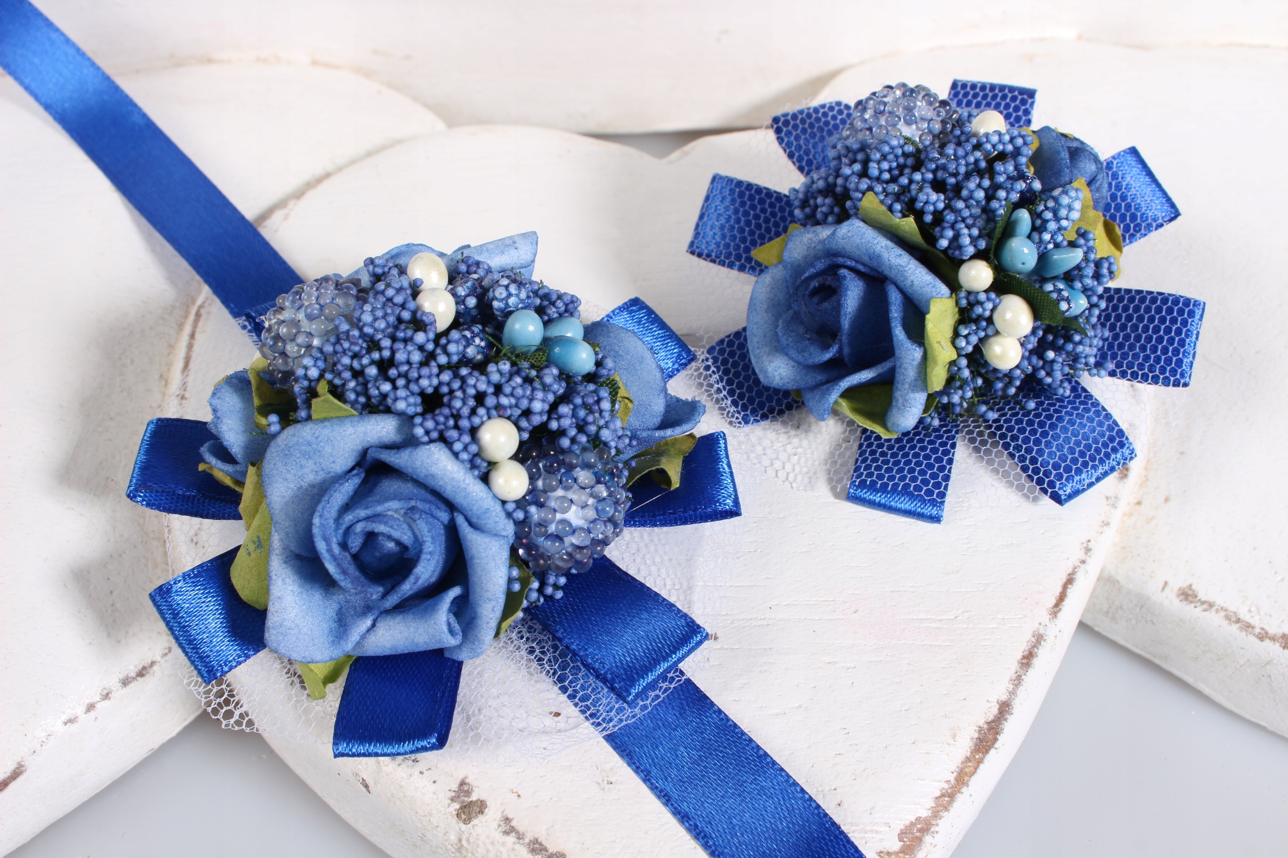 Kotylion LUX przypinka ślub bal studniówka bukiet