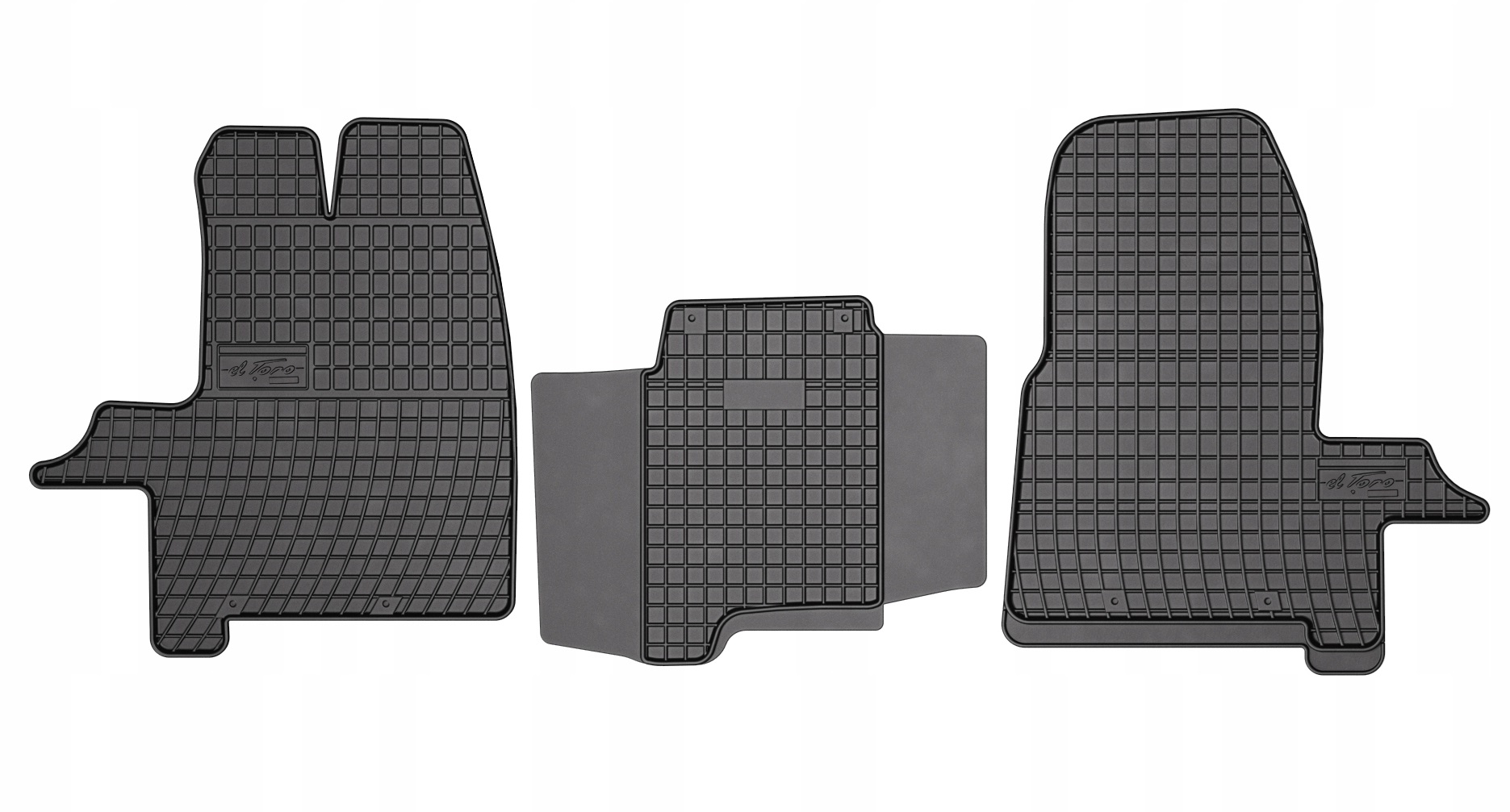 Dywaniki Gumowe Ford Transit Mk8 2013-2026