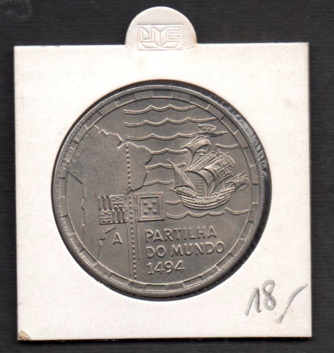 PORTUGALIA-CIEKAWA MONETA OKOLICZNOŚCIOWA