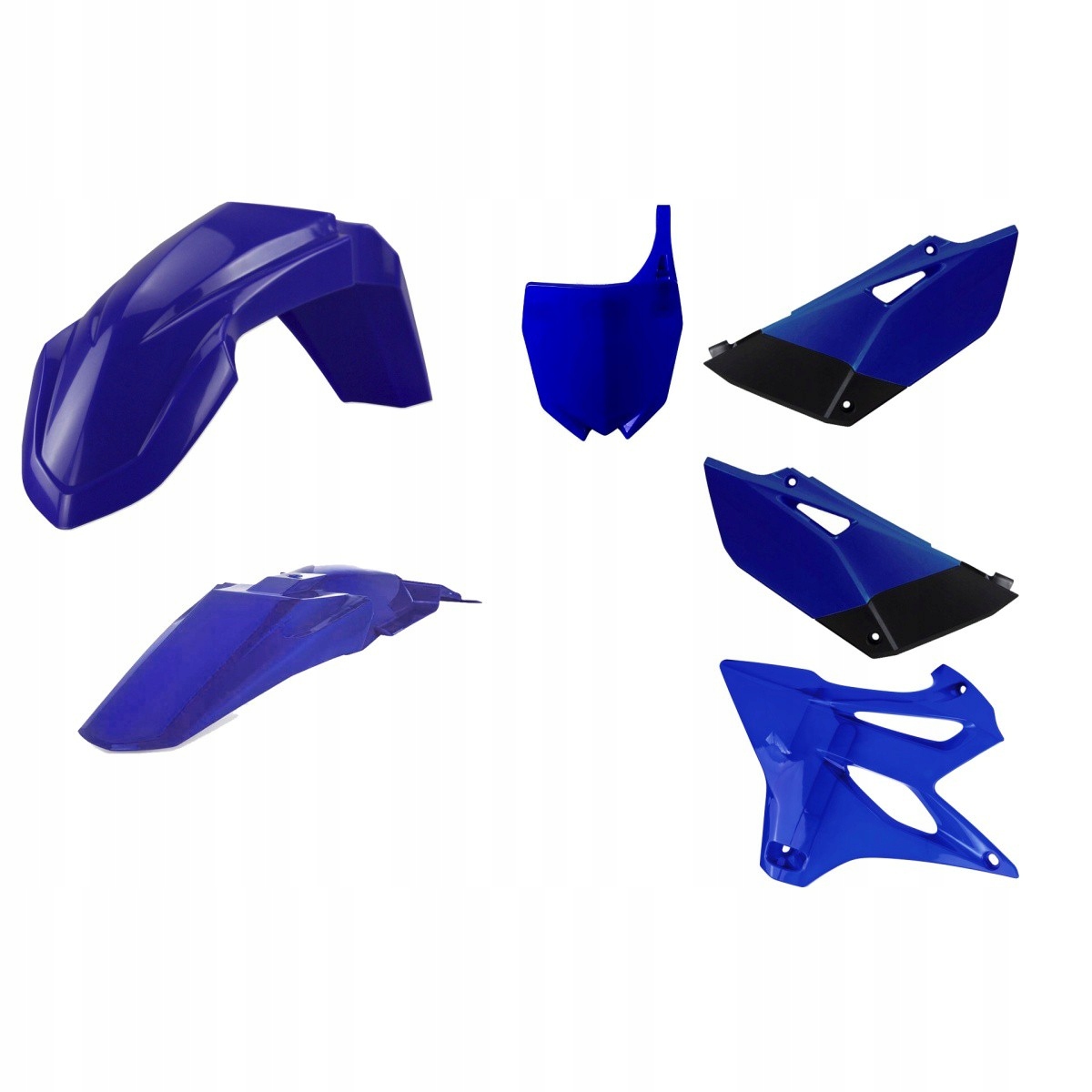 Polisport Sada Plastov Yamaha Yz 85 '15-'21 Farba Oem Modro Čierna
