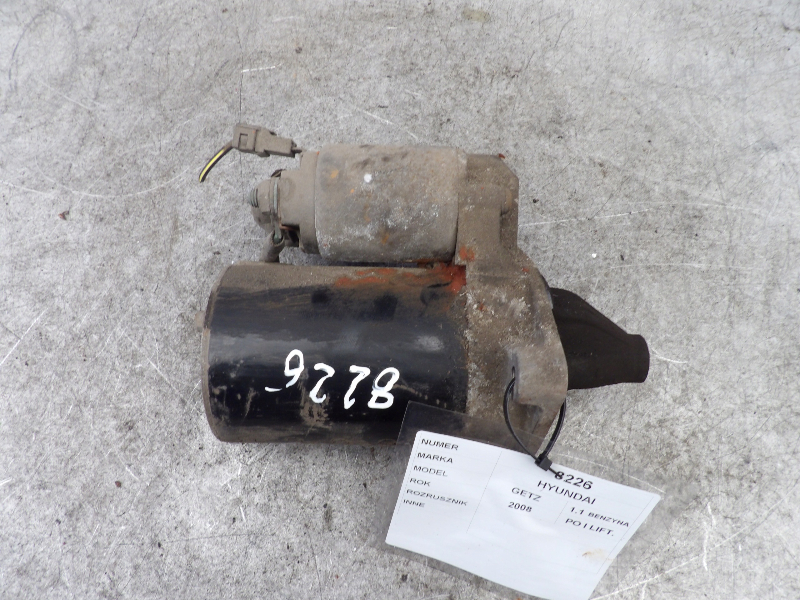 Hyundai Getz 1,1 starter