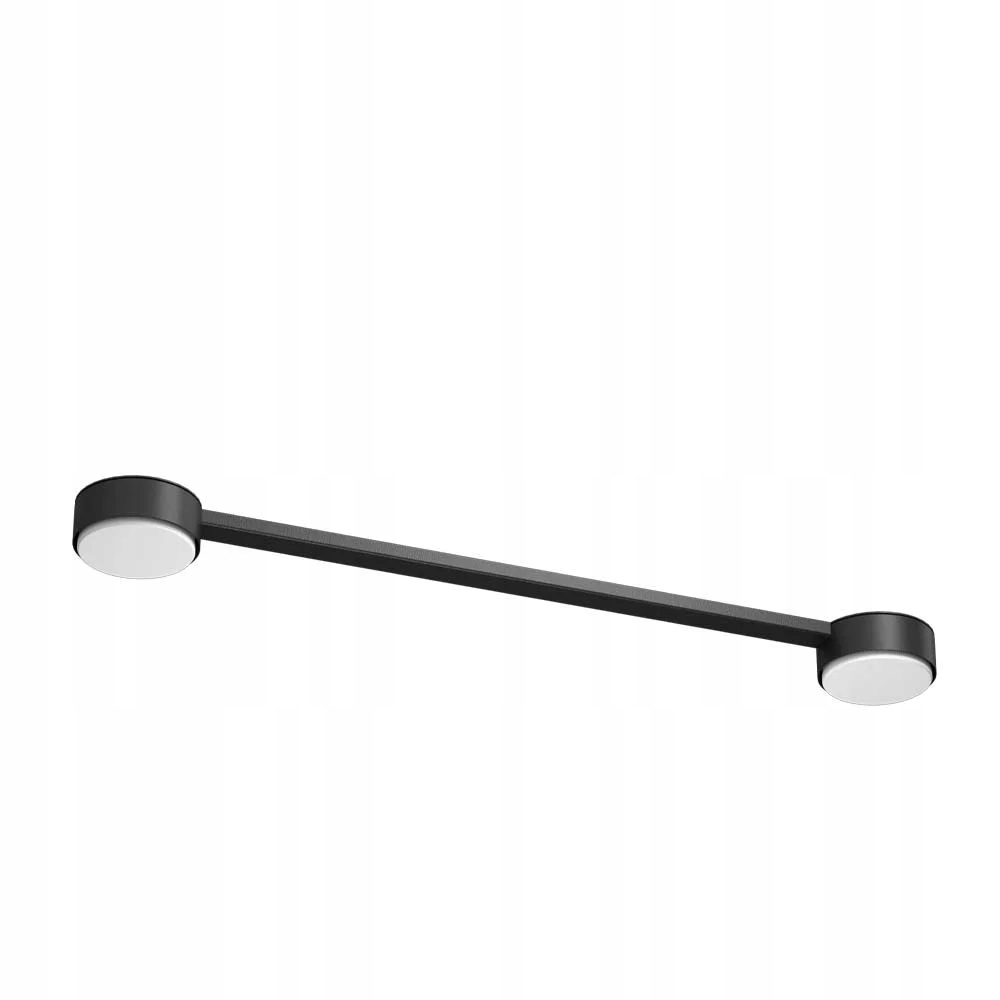 Stropná lampa čierna 60 cm 2xGX53 9W modulárny systém Drop Line Brosline