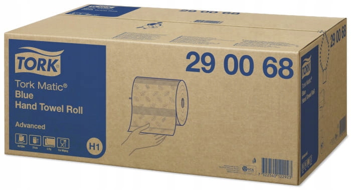 Tork 290068 Matic modrý papierový uterák v rolke, mäkký, savý