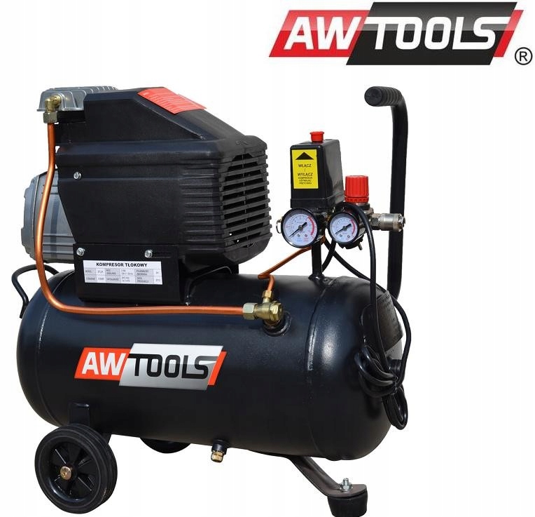 AWTOOLS SPRĘŻARKA OLEJOWA FL-24L WYDAJNOŚĆ 245/mi