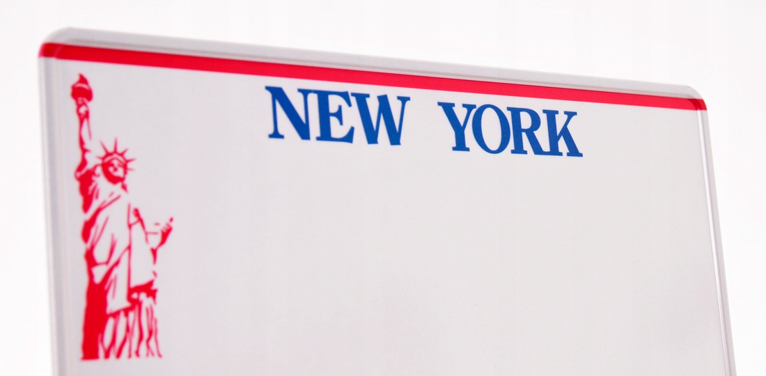 

Amerykańskie tablice rejestracyjne Usa New York