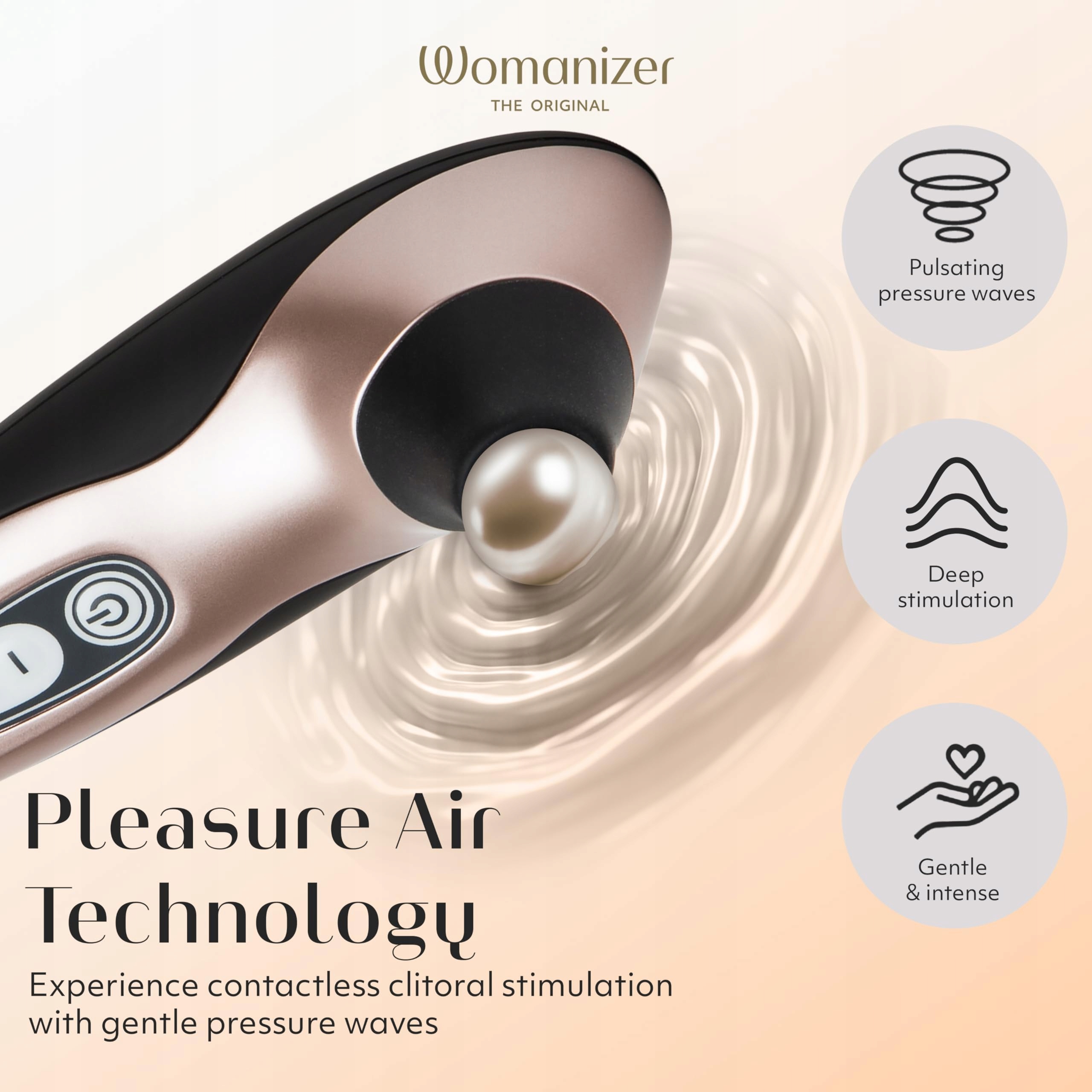 WOMANIZER Pro40 Stymulator Klitorisu Wibrator Dla Kobiet Wodoodporny — miniatura 4