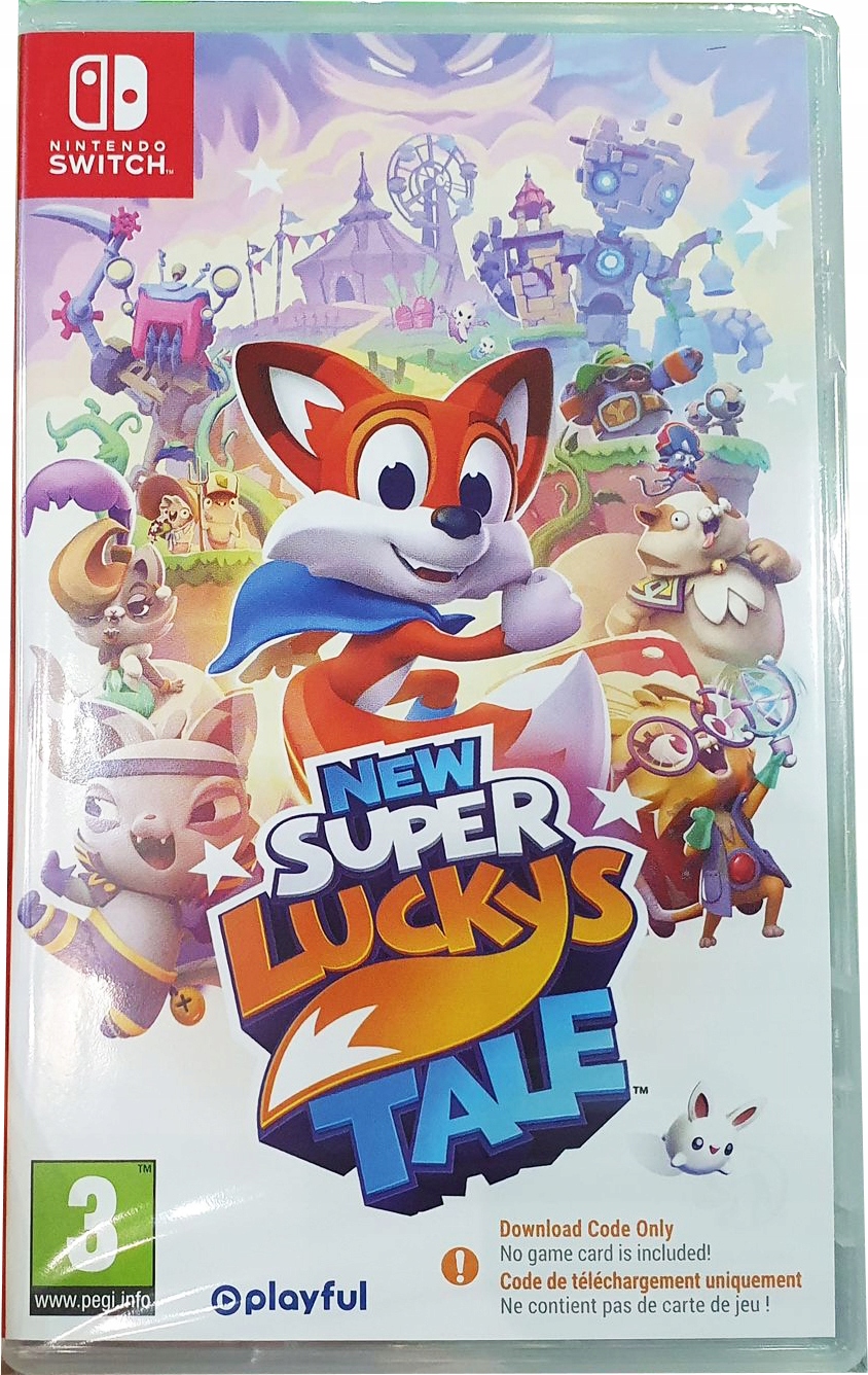 

New Lucky Tale Nintendo Switch W Folii