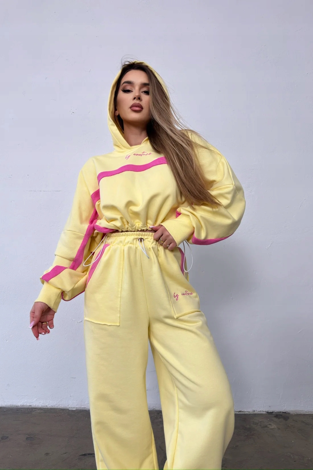 Teplákovka dámský Bg Acapulco banánový M