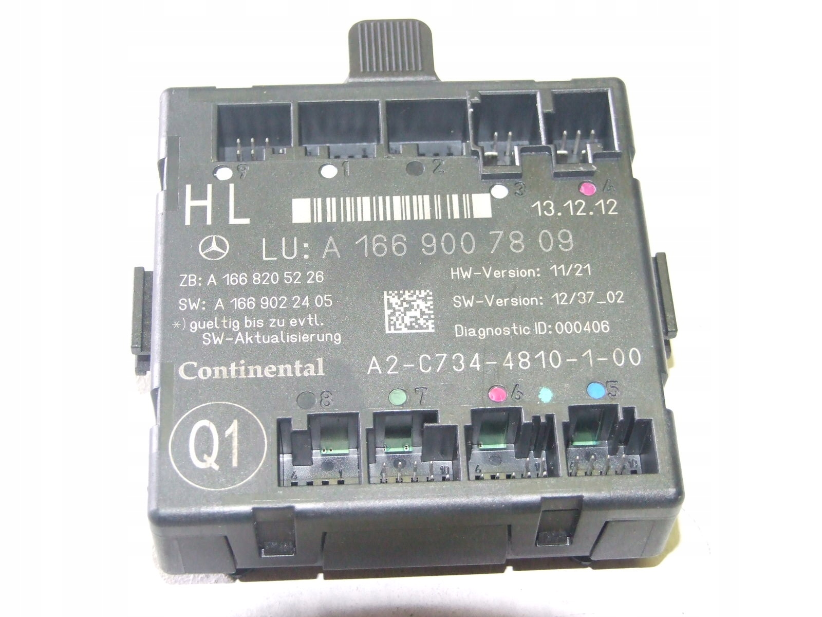 MODUL DRZWI LEWY TYL MERCEDES ML 166 1669007809