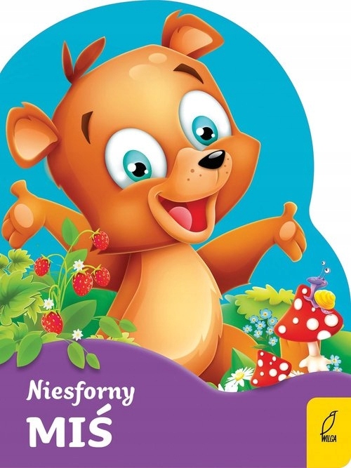 Niesforny miś. Wykrojnik Urszula Kozłowska