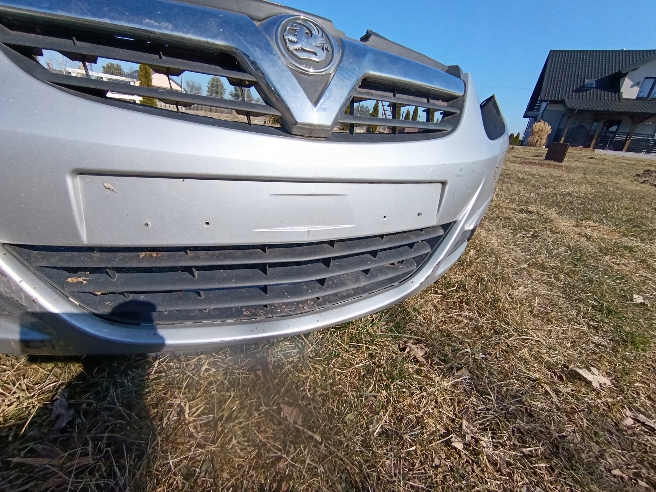 bumper front OPEL CORSA D PRZEDLIFT complete Z157