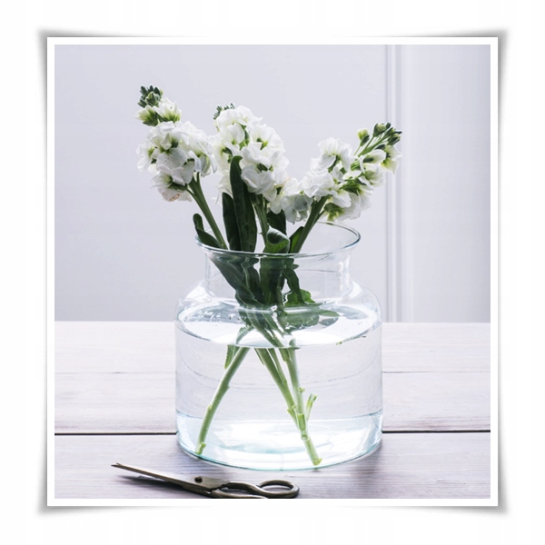 Wazon słój szklany, słoik dekoracyjny 20 cm Marka inny