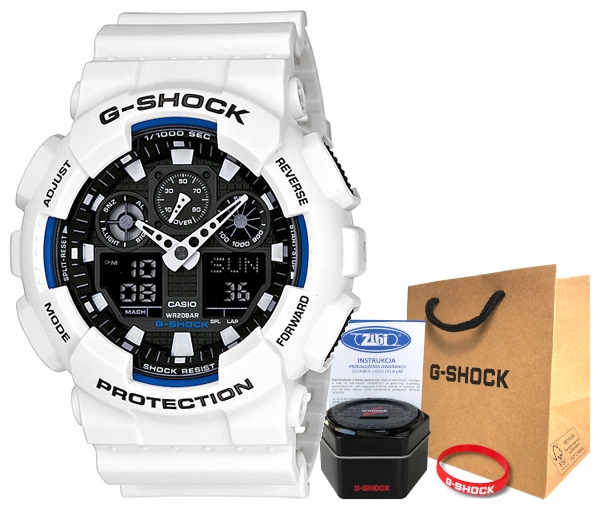 

Zegarek Casio G-shock GA-100B-7AER 20BAR hologram