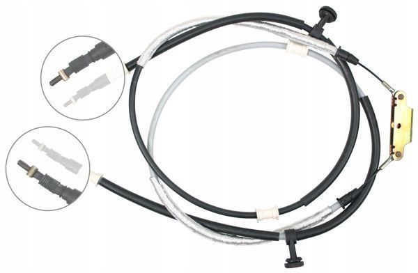 K17205 - ТРОС РУЧНОГО ТОРМОЗА OPEL VECTRA C 02-08