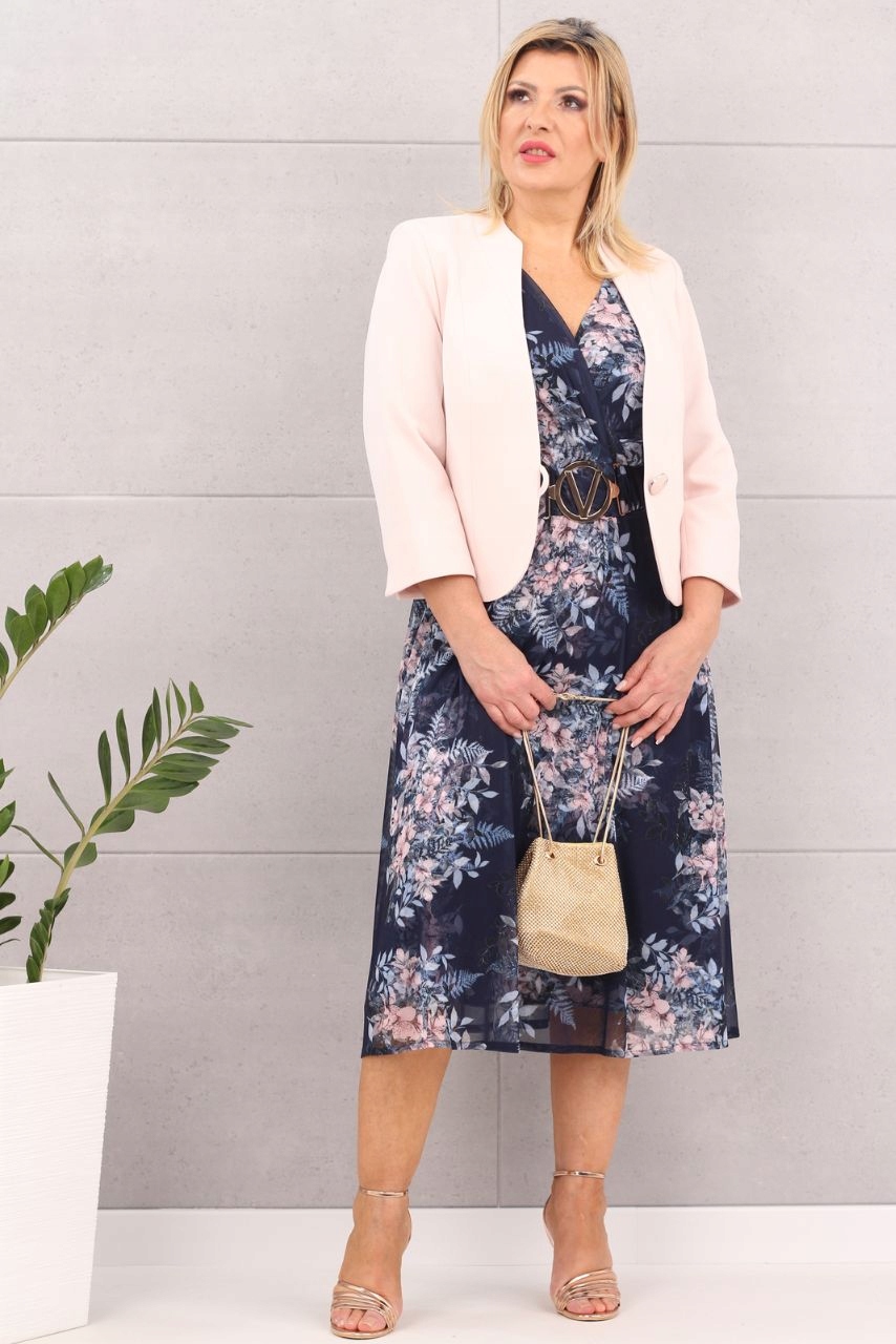 POLSKI Żakiet damski elegancki wizytowy Rozmiar 40