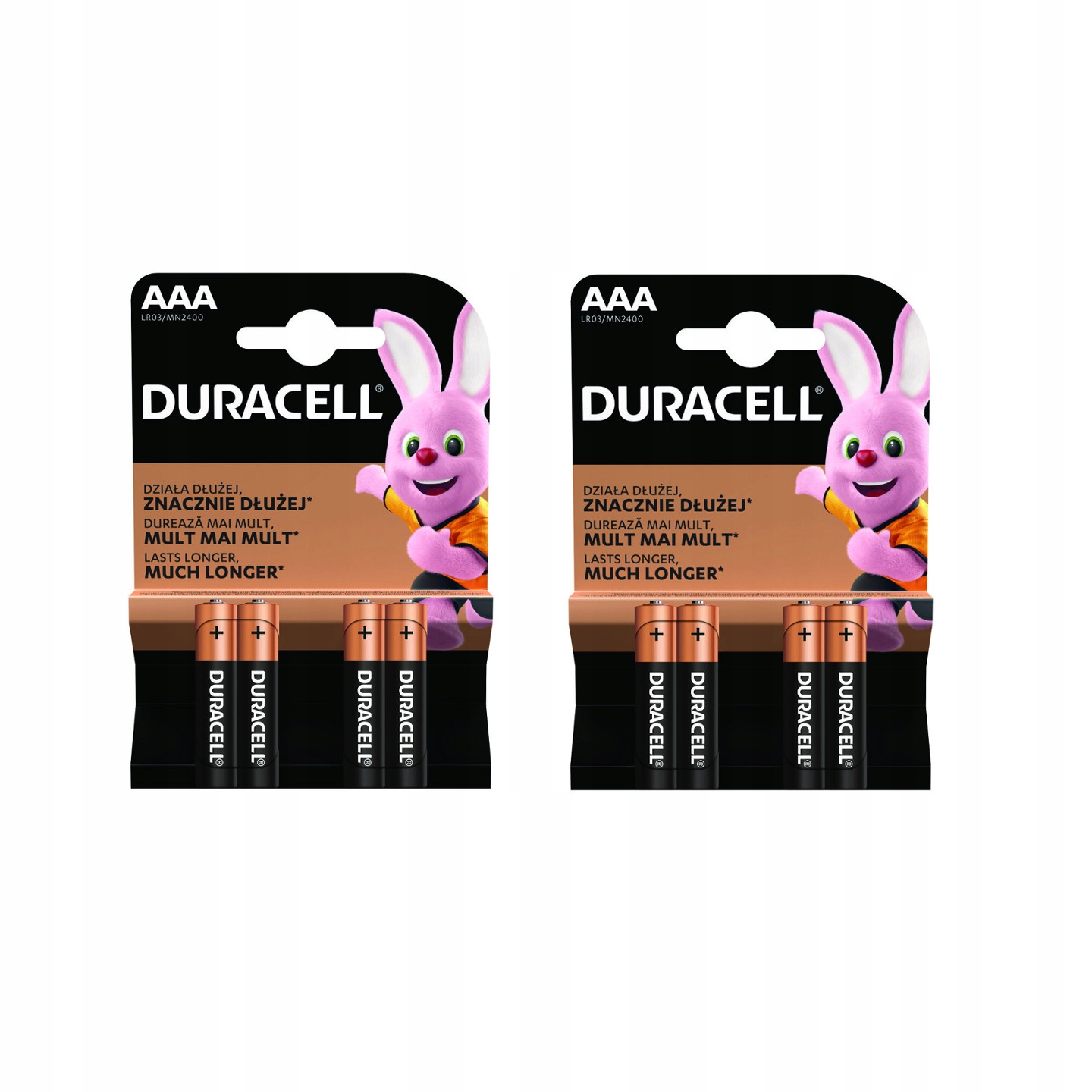 

8 x bateria alkaliczna LR03 Duracell Aaa AM4