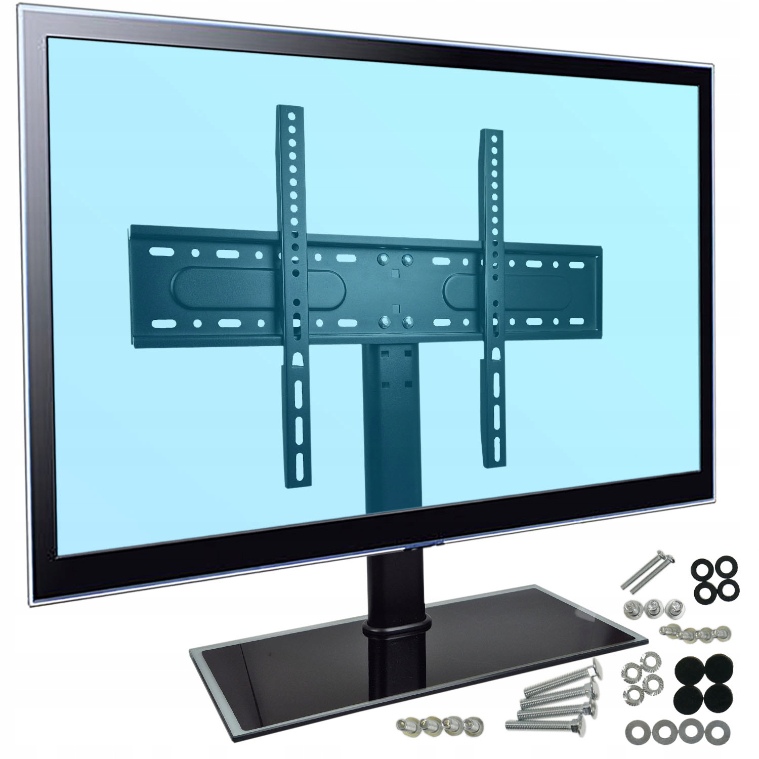 Uniwersalna Podstawka Uchwyt Noga Stojak Telewizora Tv Monitora 27-60" Vesa