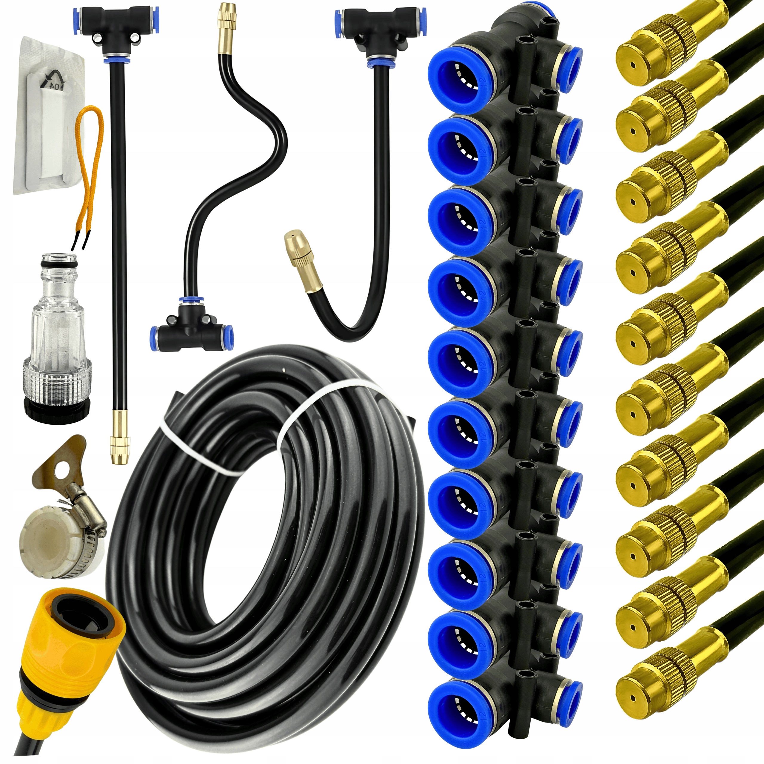 System nawadniania ogrodu roślin 10m linia zraszania mgiełka Nocton Nebbia