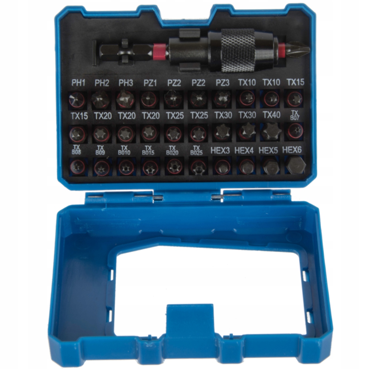 BITY UDAROWE KOŃCÓWKI ZESTAW BITÓW UDAROWYCH 32-el