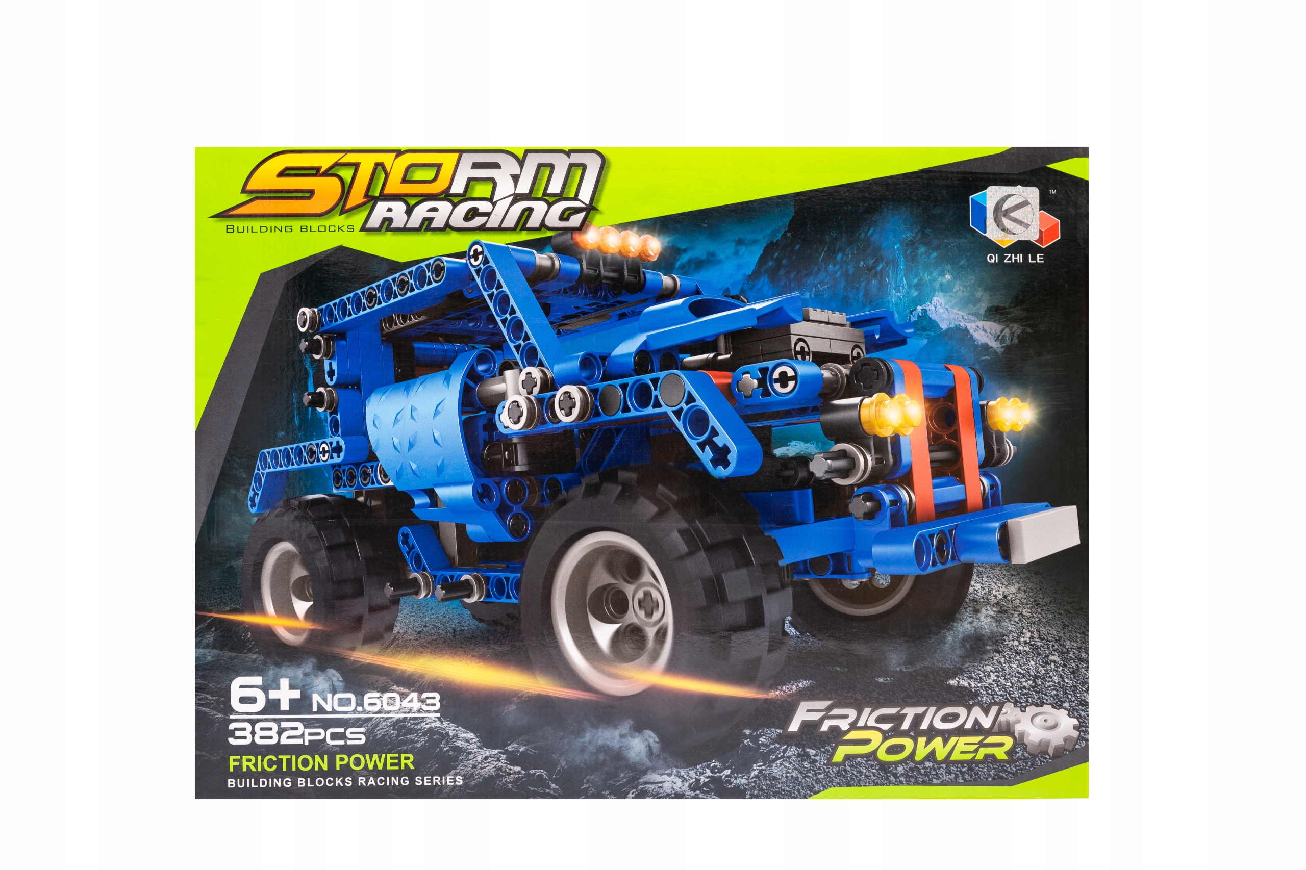 

Klocki konstrukcyjne samochód pojazd z napędem