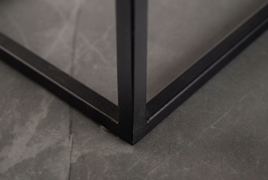 STOJĄCY METALOWY KWIETNIK STOJAK LOFT NA 2 ROŚLINY - BIAŁY DĄB CRAFT Kod producenta 681