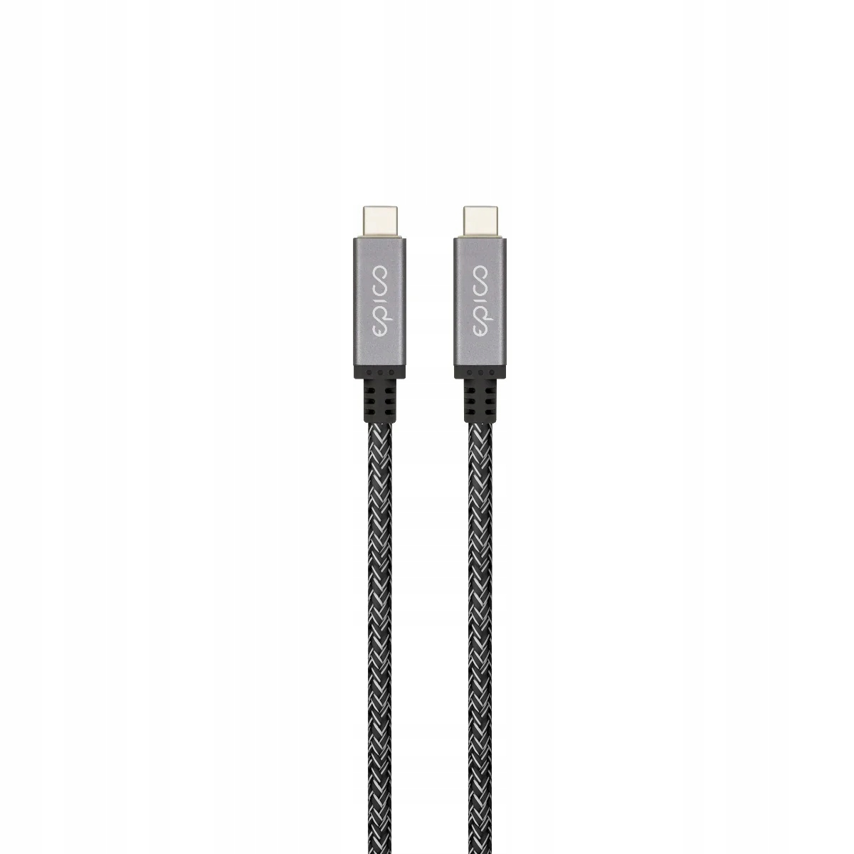 Thunderbolt 4 opletený kabel Epico 1,5m vesmírně šedý