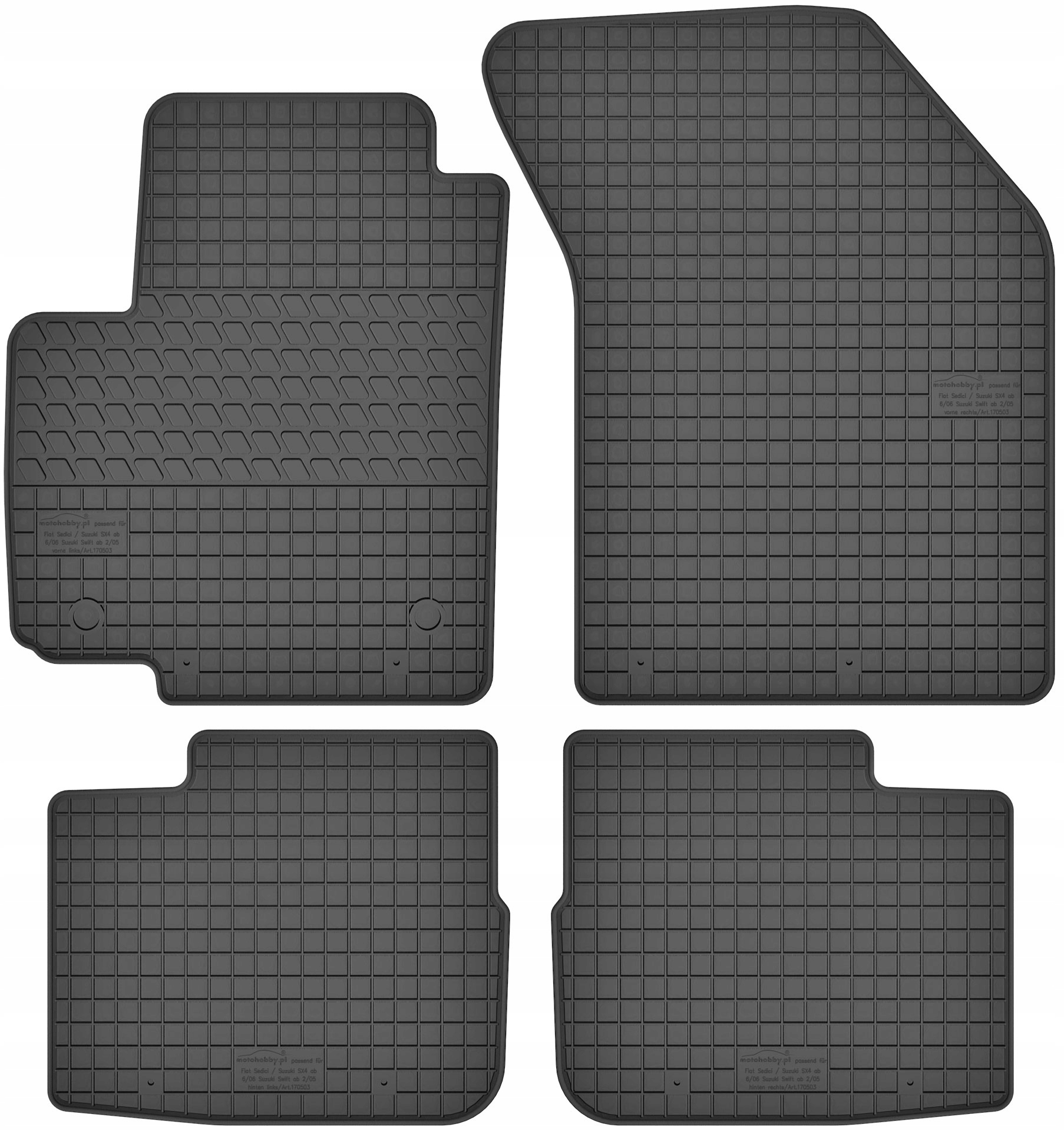 

Dywaniki do Suzuki SX4 Oryginalne Stopery