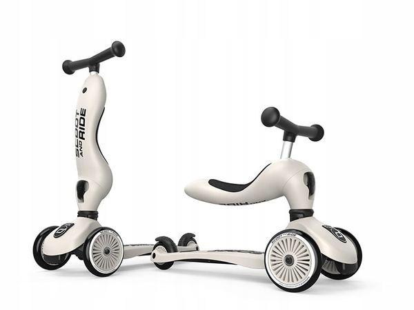 Scoot and Ride Highwaykick 1 Jeździk Hulajnoga 2w1 Ash