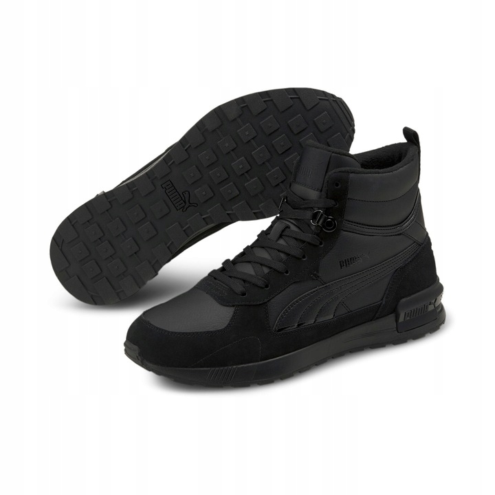 Pánské zimní vysoké zateplené boty Puma Graviton MID vel 44,5
